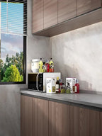 Organizador Extensível para Micro-ondas 3 Níveis em Metal (40-64 cm)