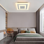 Candeeiro de Teto Quadrado Regulável 23W com Comando – 30cm