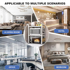 Organizador Extensível para Micro-ondas 3 Níveis em Metal (40-64 cm)